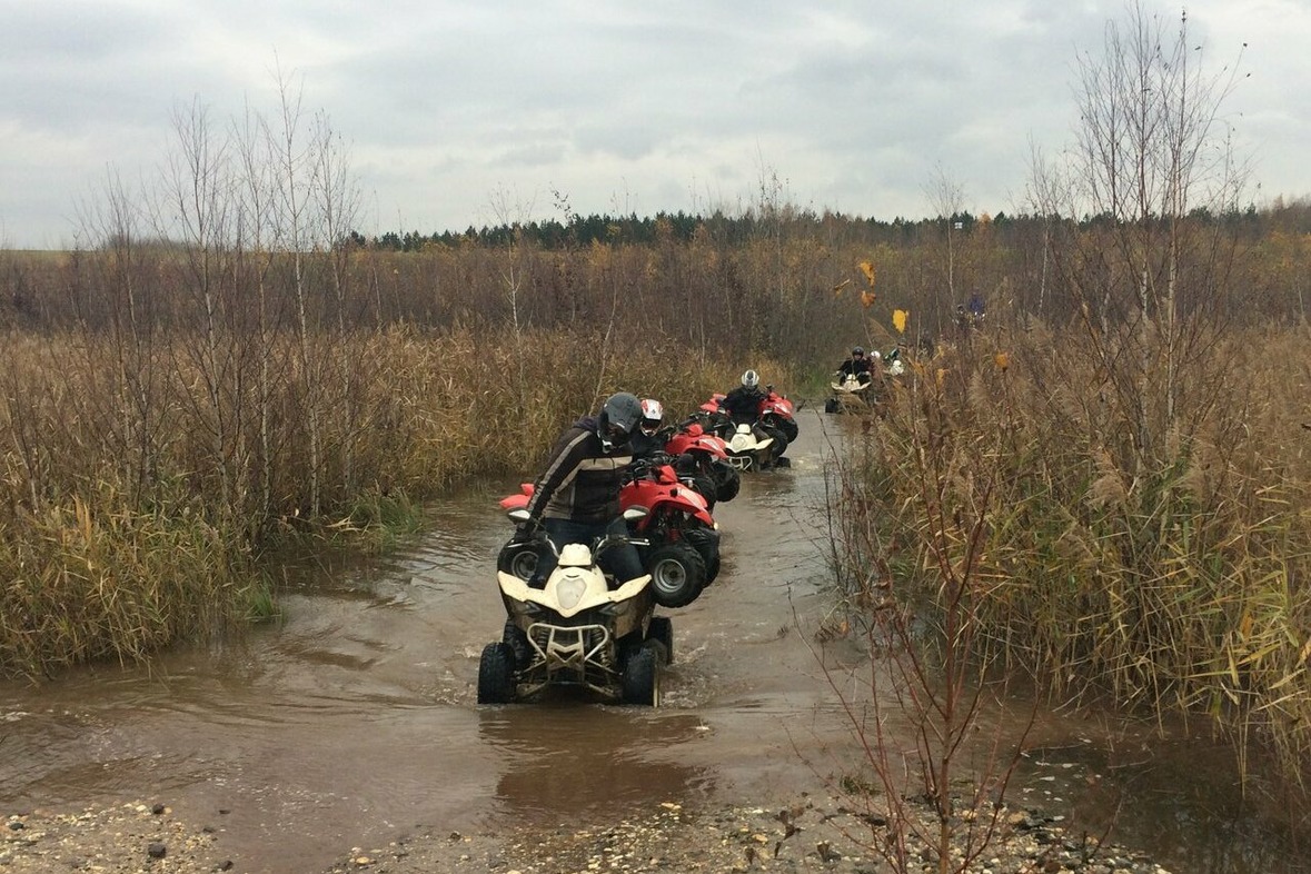 Quad fahren: Leipziger Seenlandschaft