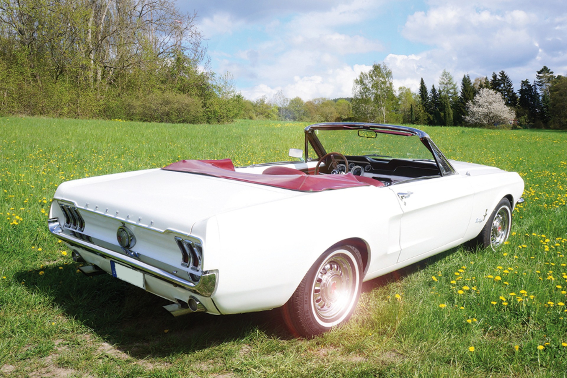 Ford Mustang Oldtimer mieten