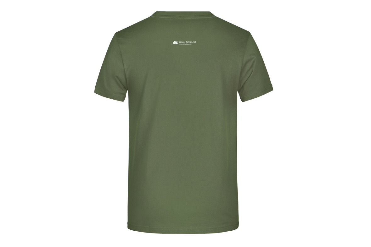 T-Shirt "Vorwärts immer - Rückwärts nimmer!" für Herren vorn