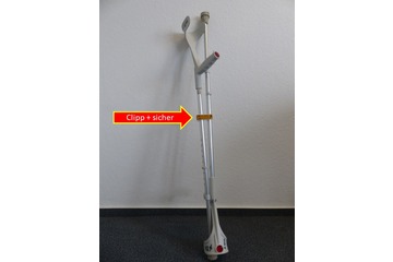Krückenhalter "Clipp + Sicher" (klein)
