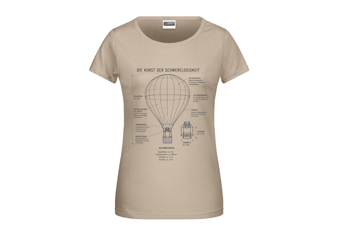T-Shirt Die Kunst der Schwerelosigkeit