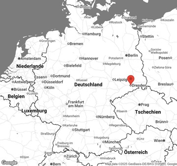 Karte von Ballonfahrt