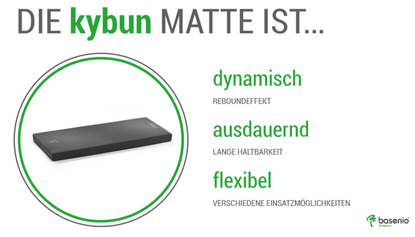 kybun Matte | Eigenschaften kybun Matte | Eigenschaften