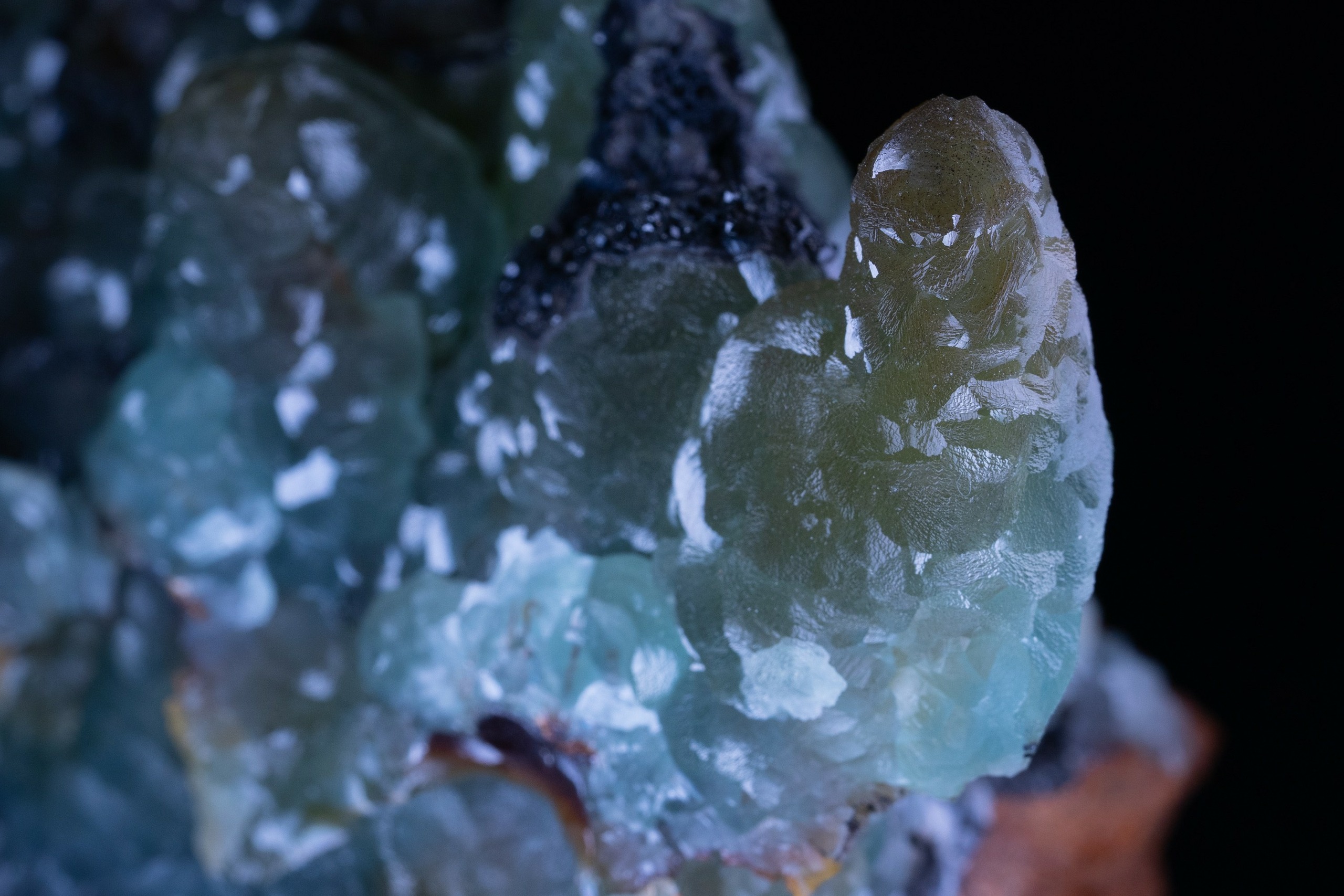 Smithsonit in seiner strukturellen Darstellung. | &copy; fine collectors minerals