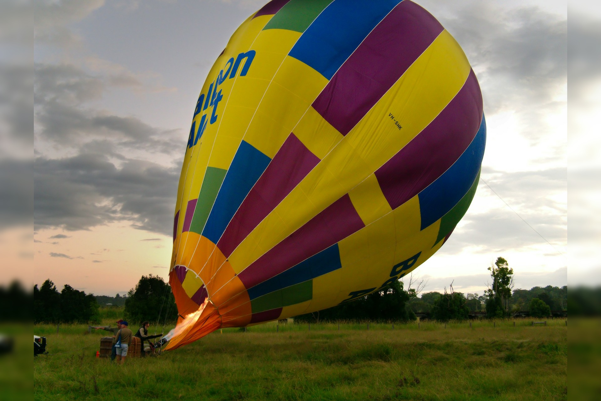 Ballonfahrt