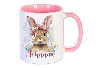 Unikatolo Ostertasse mit Name personalisiert Osterhase ROSA