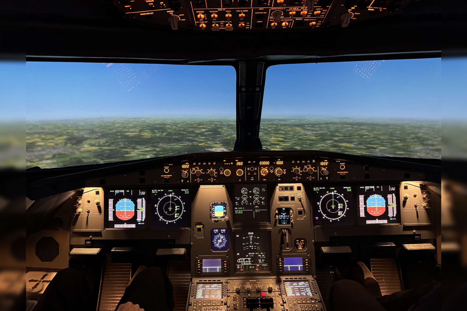Flugsimulator A320